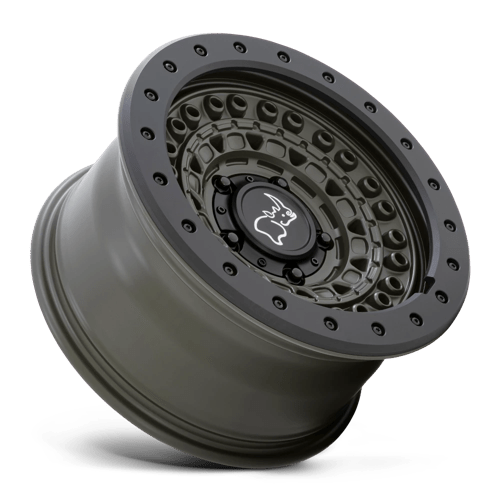 Black Rhino BARRICADE 17x8.5 6x5.5 112 OD-GRN-BK -18