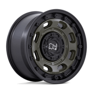 Black Rhino ATLAS 16x8 BLANK (108-140) -10 OD-GRN-BK