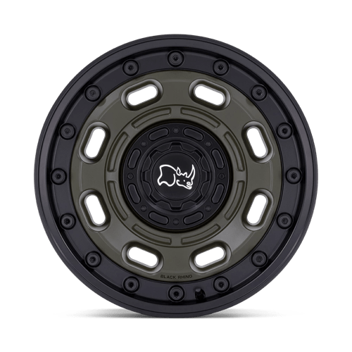 Black Rhino ATLAS 20x10 BLANK 108-140 -18 OD-GRN-BK