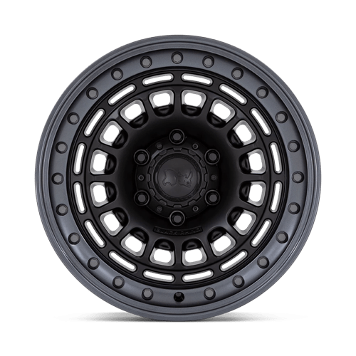 Black Rhino SAHARA 17x9 6x5.5 106 -12 M-BLK-GNMTL