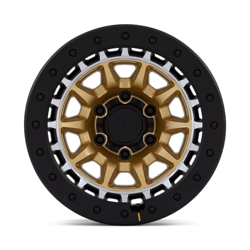 Black Rhino TUSK 17x8.5 6x4.5 66.1 +0 M-GOLD-MCH