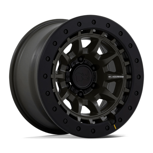 Black Rhino TUSK 17x8.5 5x5 71 +0 OD-GRN