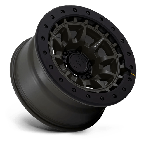 Black Rhino TUSK 17x8.5 5x5 71 +0 OD-GRN