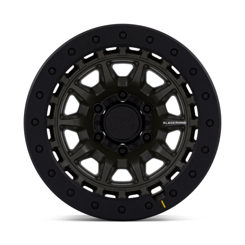 Black Rhino TUSK 17x8.5 5x5 71 +0 OD-GRN