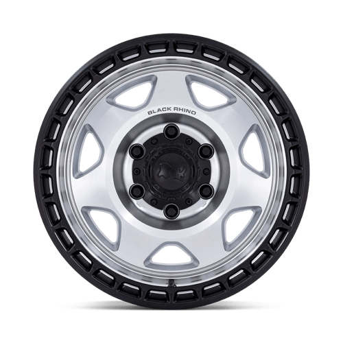 Black Rhino VOYAGER 17x8.5 6x135 87 -10 SLV-MCH-BLK