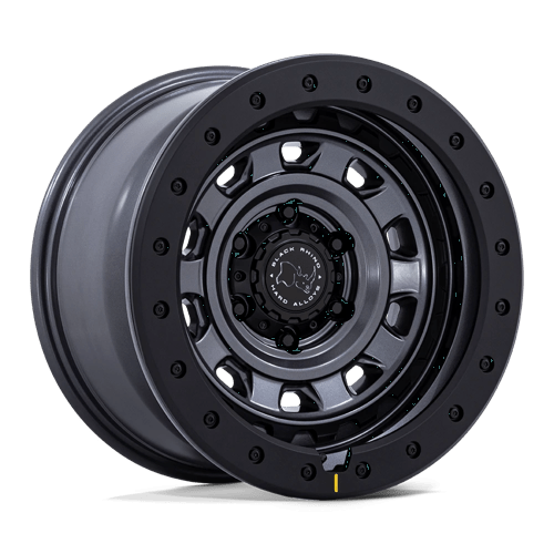 Black Rhino XPLORER 17x9 5x5 71.5 +12 M-GNMTL BLK