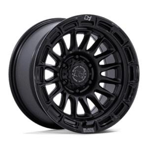 Black Rhino RIVAL 17x9 5x5 71 -12 M-BLK G-BLK