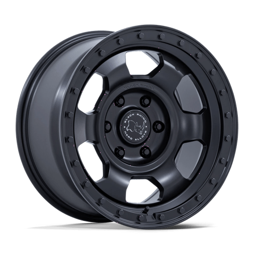 Black Rhino TROOPER 17x8.5 5x5 71.5 -10 M-BLK