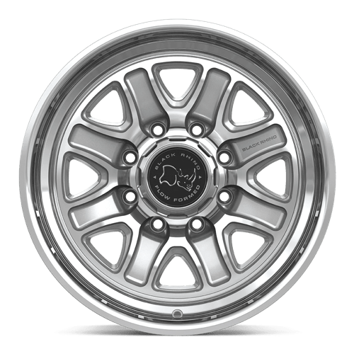 Black Rhino ECHO 18x9 8x6.5 125 +12 G-SLV-MCH