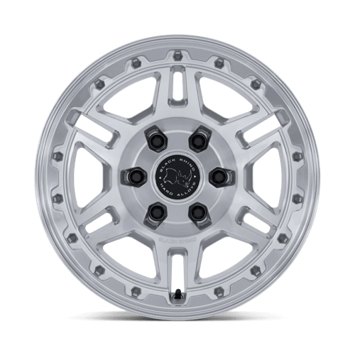 Black Rhino VANGUARD 17x8.5 6x130 84 +25 G-SLV MC-FC