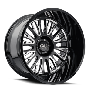 Cali Offroad CALI VERTEX 9116 BLACK MILLED 20x10 5x139.7 -25MM 87.1MM