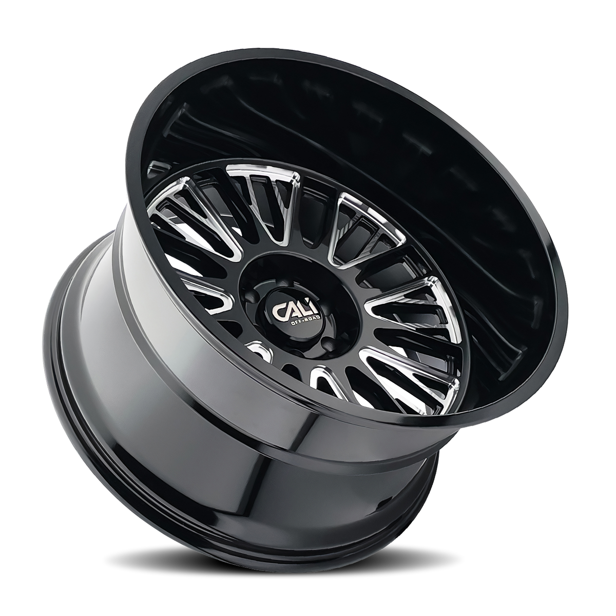 Cali Offroad CALI VERTEX 9116 BLACK MILLED 20x10 5x139.7 -25MM 87.1MM