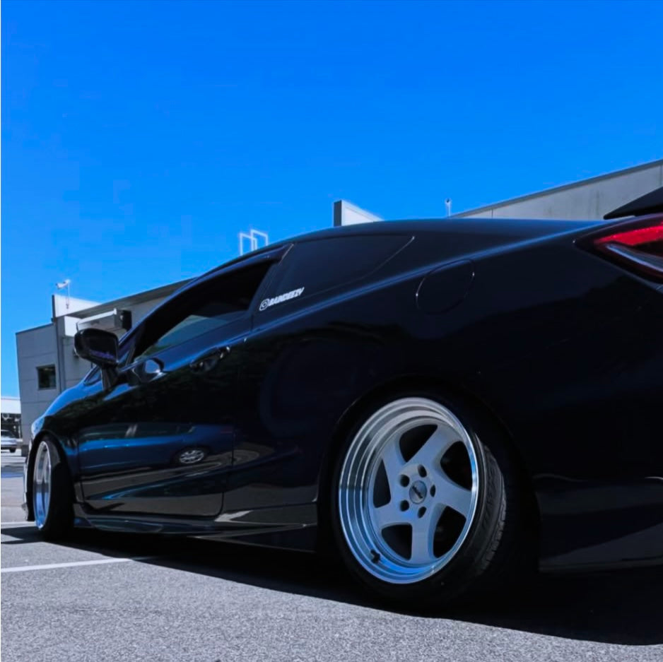 KR1 White Machined Lip