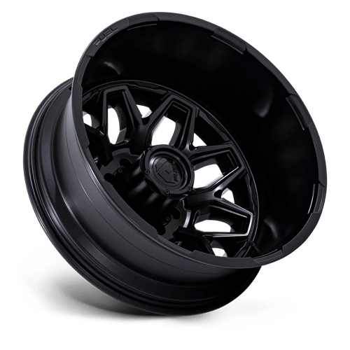 FLUX DRW 20x8.25 8x210 -227 BLK-OUT (DR)