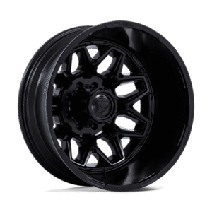 FLUX DRW 22x8.25 8x210 -227 BLK-OUT (DR)