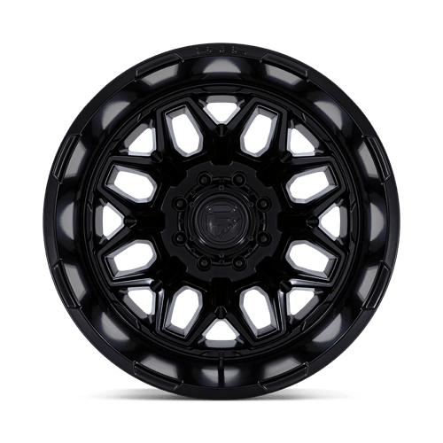 FLUX DRW 22x8.25 8x6.5 -227 BLK-OUT (DR)