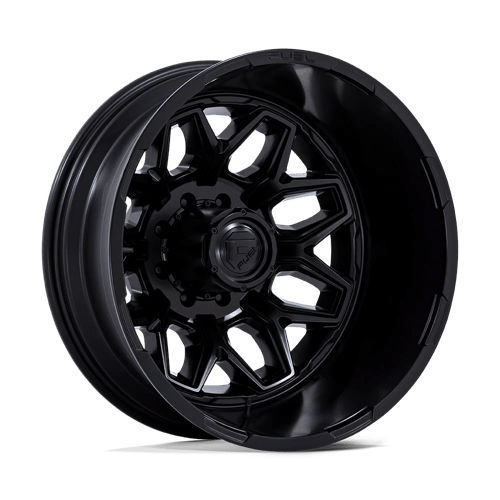 FLUX DRW 22x8.25 8x210 -246 BLK-OUT (DR)