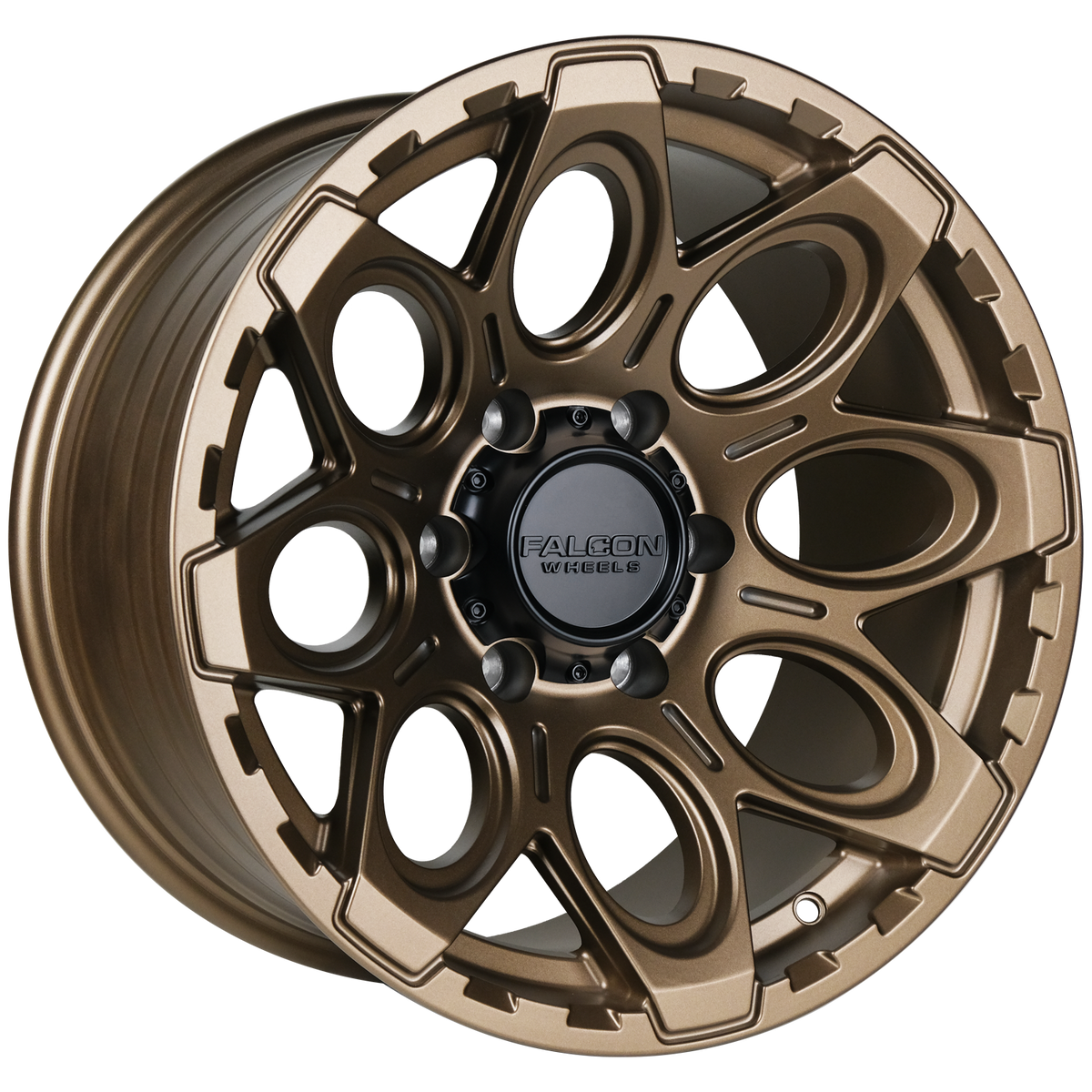 T6 Matte Bronze 17x9