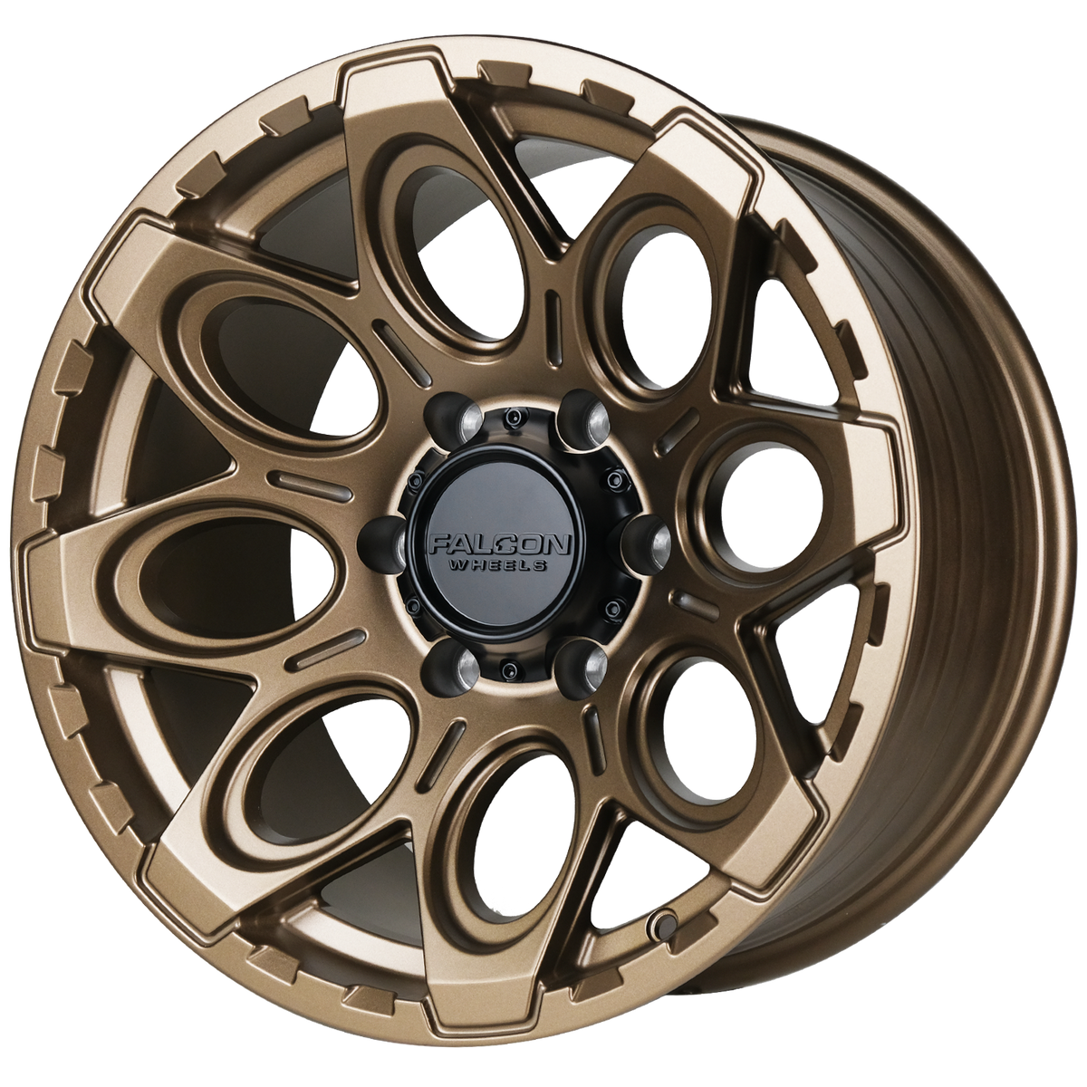 T6 Matte Bronze 17x9