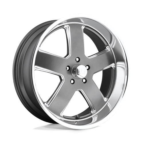 U.S. MAGS WHEELS HUSTLER 22x11 5x5.0 78.1 GD +18