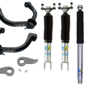 ELEVATE SUSPENSION 3" BASIC LIFT KIT WITH BILSTEIN 5100 SHOCK'S, 2020+ CHEVROLET/GMC SILVERADO/SIERRA 2500HD/3500HD 2/4WD
