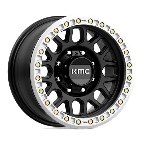 KMC GRENADE DESERT BL 17x8.5 8x6.5 S-BLK +0