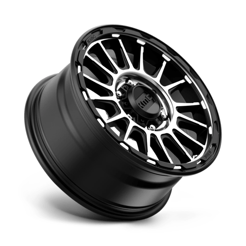 KMC KM542 16x8 6x5.5 S-BLK MACH 00MM