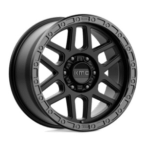 KMC KM544 17x9 6x4.5 S-BLK GBLP 18MM CB 66.1