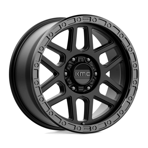 KMC KM544 17x9 6x4.5 S-BLK GBLP 18MM CB 66.1