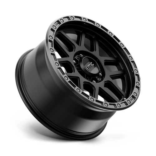 KMC KM544 17x9 6x4.5 S-BLK GBLP 18MM CB 66.1