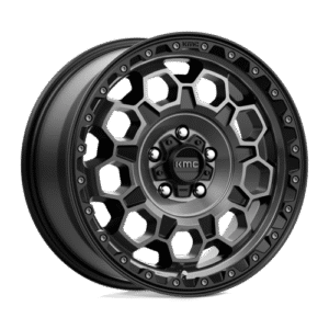 KMC KM545 17x9 5x5.0 S-BLK GTCC -12MM
