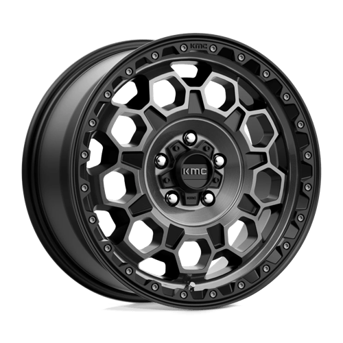 KMC KM545 17x8 6x5.5 S-BLK GTCC 20MM