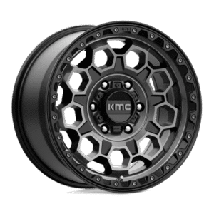 KMC KM545 17x9 6x5.5 S-BLK GTCC 18MM