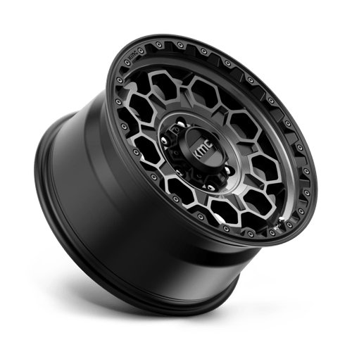 KMC KM545 17x9 6x4.5 S-BLK GTCC 18MM