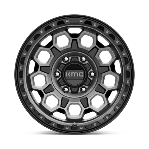 KMC KM545 17x9 6x5.5 S-BLK GTCC 18MM