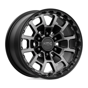 KMC KM718 17x8.5 6x5.5 S-BLK GTCC 18MM