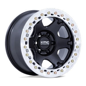 KMC VI BL 17x9 BLANK 108 -38 S-BLK MACH
