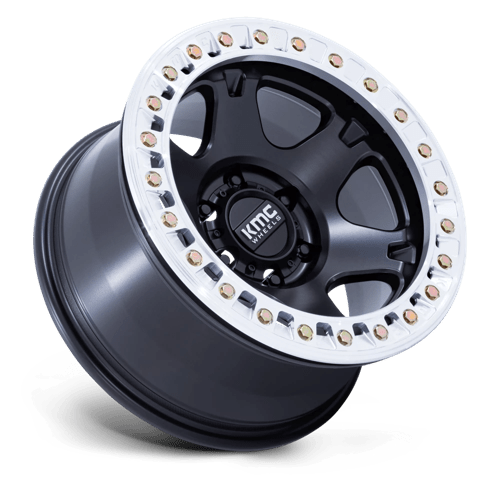 KMC VI BL 17x9 BLANK 108 -38 S-BLK MACH