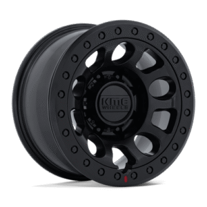KMC E25 BEADLOCK 17x9 8x6.5 125 -38 BLK-OUT