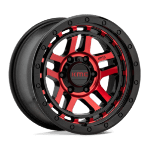 KMC KM540 17x9 5x5.0 G-BLK MCH RTCC -12MM