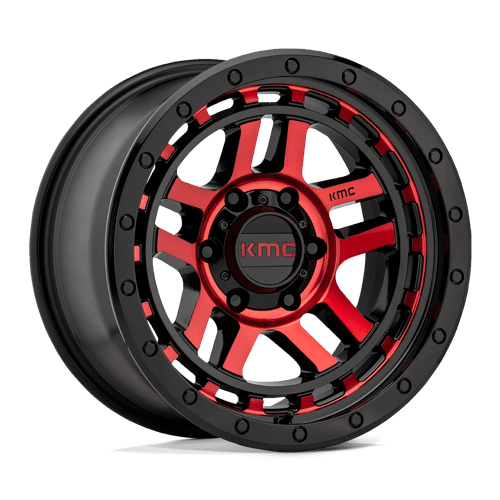 KMC KM540 17x9 6x5.5 G-BLK MCH RTCC -12MM