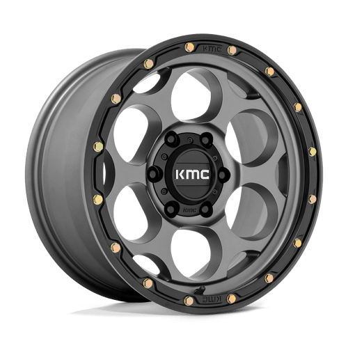 KMC KM541 17x9 6x5.5 S-GRY BLK-LP -12MM