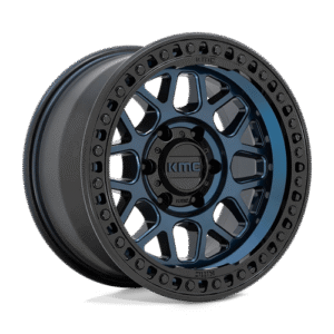 KMC GRS 18x9 6x5.5 106 -12 MN-BLUE GBLK-LP