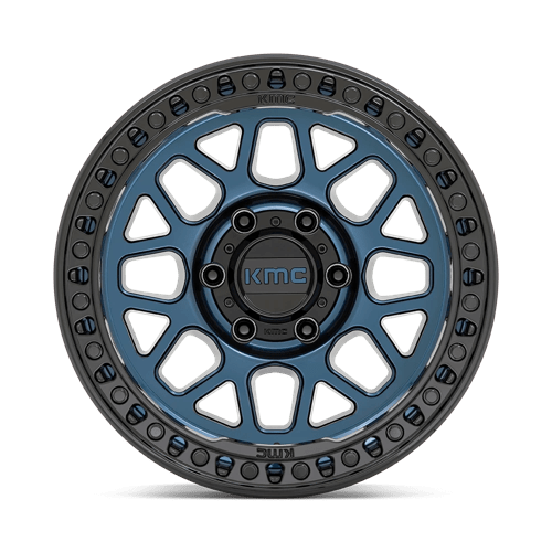 KMC GRS 17x9 5x5 71 +18 MN-BLUE GBLK-LP