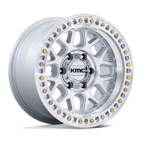 KMC GRS 20x9 8x180 124 +18 G-SLV MACH-FC