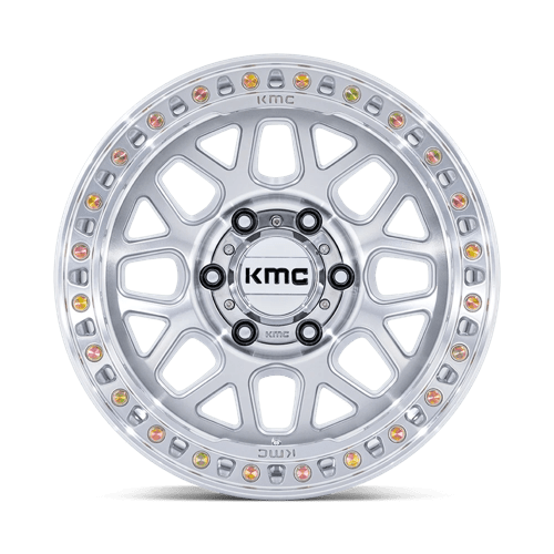 KMC GRS 20x9 6x135 87 +18 G-SLV MACH-FC