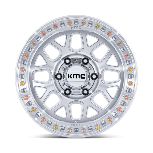 KMC GRS 18x9 8x180 124 +18 G-SLV MACH-FC