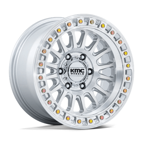 KMC IMS 17x8.5 5x5 71 -10 G-SLV MACH-FC