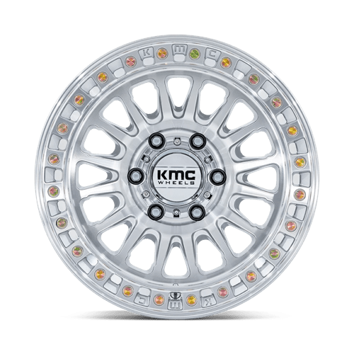 KMC IMS 17x8.5 6x5.5 106 -10 G-SLV MACH-FC