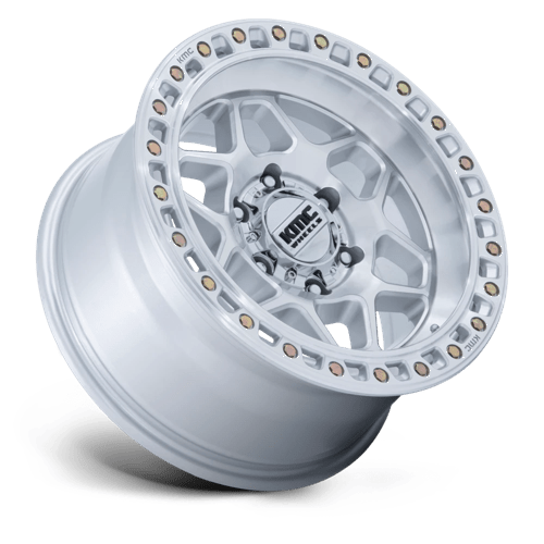 KMC TORX 17x9 6x5.5 106 -12 G-SLV MACH-FC
